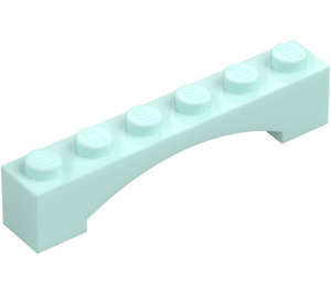 LEGO Azzurro chiaro Arco 1 x 6 Arco rialzato (92950)