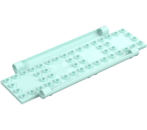 LEGO Light Aqua Book Hinge 16 x 16 Hinge (65200)