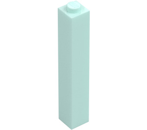 LEGO Light Aqua Brick 1 x 1 x 5 with Solid Stud (2453)