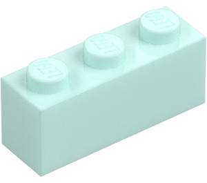 LEGO Licht aqua Steen 1 x 3 (3622 / 45505)