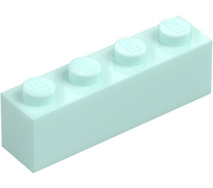 LEGO Light Aqua Brick 1 x 4 (3010 / 6146)