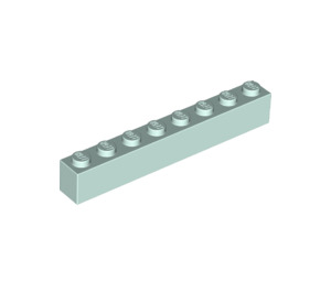 LEGO Licht Aqua Steen 1 x 8 (3008)