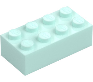 LEGO Light Aqua Brick 2 x 4 (3001 / 72841)