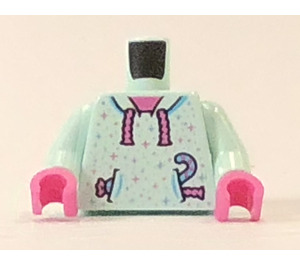 LEGO Licht aqua DJ Rasp-Beary Torso (973)