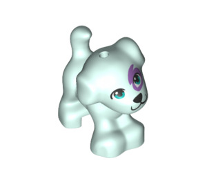 LEGO Light Aqua Dog with Purple Eye splotch (78462 / 78463)