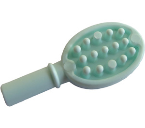 LEGO Licht aqua Hairbrush met Hart (93080)