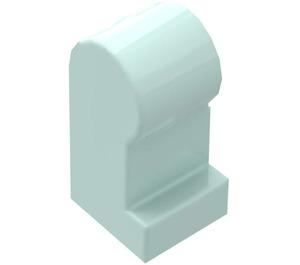LEGO Light Aqua Minifigure Leg, Right (3816)