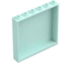 LEGO Lys aqua Panel 1 x 6 x 5 (35286 / 59349)