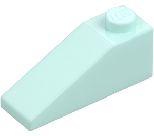 LEGO Light Aqua Slope 1 x 3 (25°) (4286)