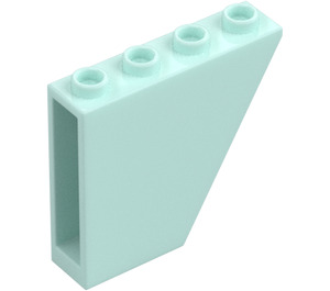 LEGO Licht aqua Helling 1 x 4 x 3 (60°) Omgekeerd (67440)