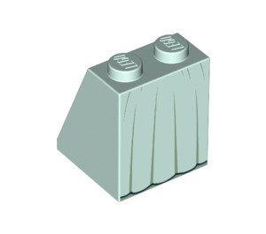 레고 라이트 아쿠아 경사 2 x 2 x 2 (65°) ~와 함께 치마 하단 튜브 포함 (3678 / 33922)