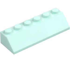 LEGO Světlá aqua Sklon 2 x 6 (45°) (23949)