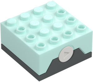 LEGO Light Aqua Sound Brick for Retro Radio (109006)