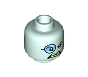 LEGO Aqua clair The Penguin - Angry Minifigure Diriger (Goujon solide encastré) (3626 / 29830)