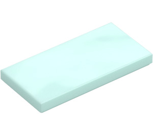 LEGO Light Aqua Tile 2 x 4 (87079)