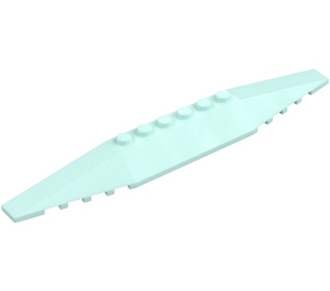 LEGO Light Aqua Wedge 2 x 16 Triple (30382)