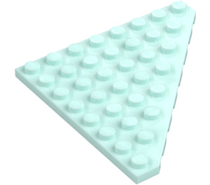 LEGO Světlá aqua Klín Deska 8 x 8 Roh (30504)