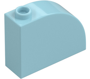 LEGO Light Blue Slope 1 x 3 x 2 Curved (33243)