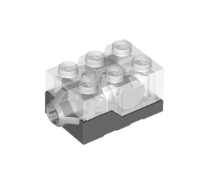 LEGO Light Brique avec Transparent Haut et Orange LED Light (38625 / 62930)