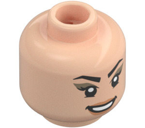 LEGO Light Flesh Agatha Harkness Minifigure Head (Recessed Solid Stud) (3274 / 104144)