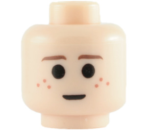 LEGO Light Flesh Anakin Skywalker Child Head (Safety Stud) (3626 / 59524)