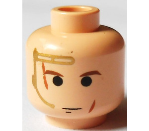 LEGO Light Flesh Anakin Skywalker Head (Safety Stud) (3626)