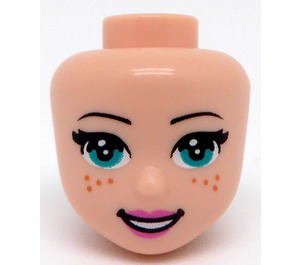 LEGO Light Flesh Anna Minidoll Head (61063 / 92198)