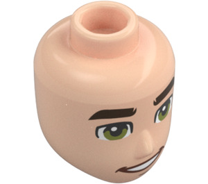 LEGO Light Flesh Brendan Male Minidoll Head (28649 / 105826)