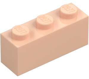 LEGO Lys hudfarvet Klods 1 x 3 (3622 / 45505)