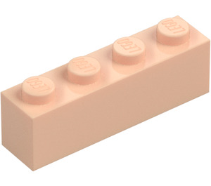 LEGO Licht vleeskleurig Steen 1 x 4 (3010 / 6146)