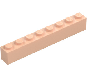 LEGO Light Flesh Brick 1 x 8 (3008)