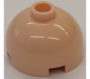 LEGO Beige Léger Brique 2 x 2 Rond avec Dome Haut (Clou de sécurité, support d'essieu) (3262 / 30367)