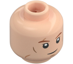 LEGO Světlá tělová Cal Kestis Minifigurka Hlava (Bezpečnostní cvoček) (3274)