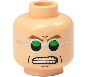 LEGO Light Flesh Doc Ock Head (Safety Stud) (3626)