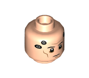 LEGO Light Flesh Echo Minifigure Head (Safety Stud) (3626 / 68796)