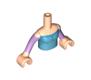 레고 가벼운 살 Elsa ~와 함께 파란색 드레스 Friends 몸통 (35677 / 92456)