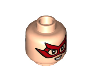 LEGO Light Flesh Firestar Minifigure Head (Recessed Solid Stud) (3626 / 77249)