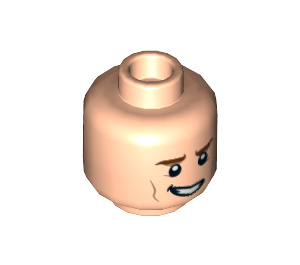LEGO Leichtes Fleisch Flash (Jay Garrick) Minifigure Kopf (Einbau-Vollbolzen) (3626 / 65910)