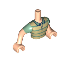 LEGO Carne claro Friends James Friends Torso Hombre (38558 / 92815)