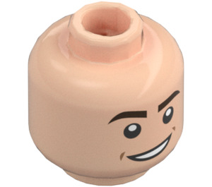 LEGO Light Flesh Henry Minifigure Head (Recessed Solid Stud) (3626 / 33906)