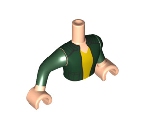 LEGO Carne claro Joshua Friends Torso Hombre (38558 / 92815)