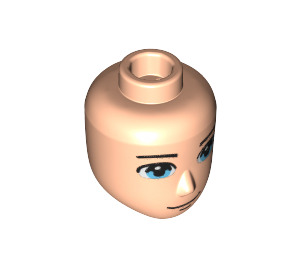 LEGO Light Flesh Joshua Male Minidoll Head (84077 / 92240)