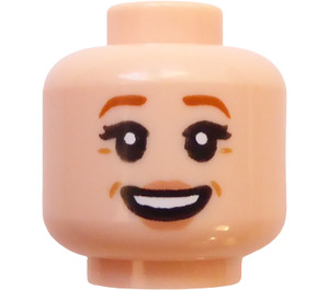 LEGO Lys hud Lily Potter Vanlig Hode (Forsenket solid knott) (3626)