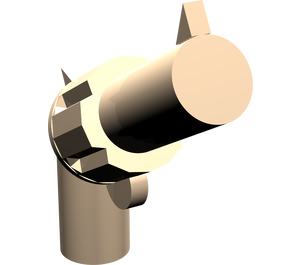 LEGO Licht Vleeskleurig Minifig Gun Revolver (30132 / 88419)