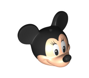 LEGO Leichtes Fleisch Minnie Mouse Kopf (25841 / 29102)