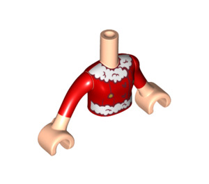 LEGO Carne chiaro Mrs Claus Friends Busto (35677 / 92456)