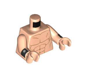 LEGO Leichtes Fleisch Mutant Leader Minifig Torso (973 / 76382)
