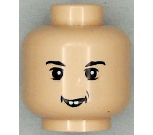 LEGO Light Flesh Neville Longbottom Head (Safety Stud) (3626)