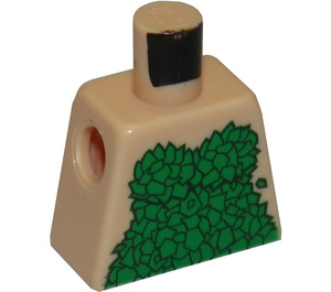 LEGO Lätt Hudfärgad Poison Ivy Kropp utan armar (973)