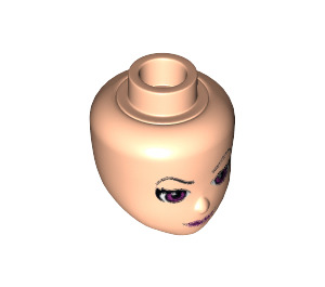 LEGO Light Flesh Ragana Shadowflame Female Minidoll Head (26577 / 92198)